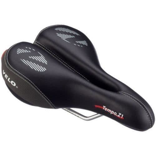 Trekkingsadel - Velo - Tempo-Z1 - 260 x 170 mm - Läderimitation - Ergonomisk