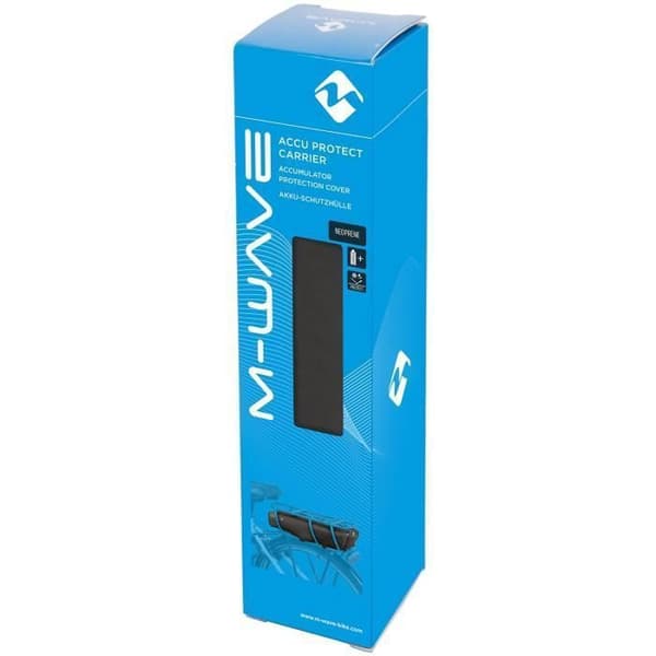 M-Wave skyddsfodral till Shimano/Bosch elcykelbatteri - Svart neopren