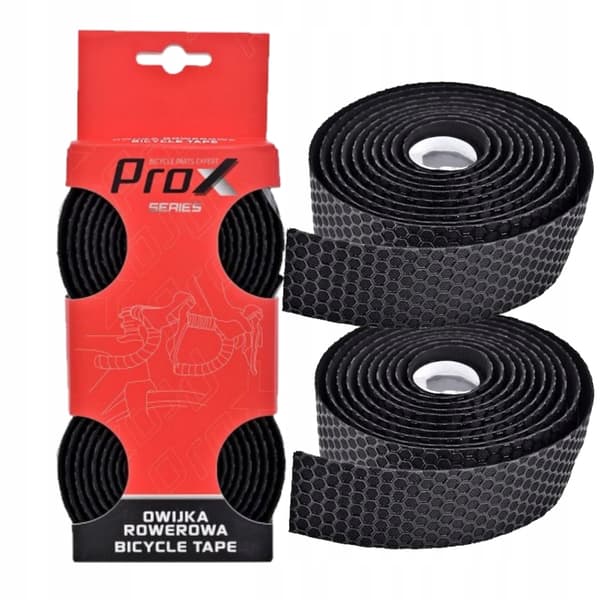 PROX SILICONE styrbånd SORT 200 cm