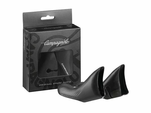 Handtag - växelreglage - grepp - Campagnolo styrtejp - EC-RE700 - Record 12x Mixed växelspaksskydd, svart