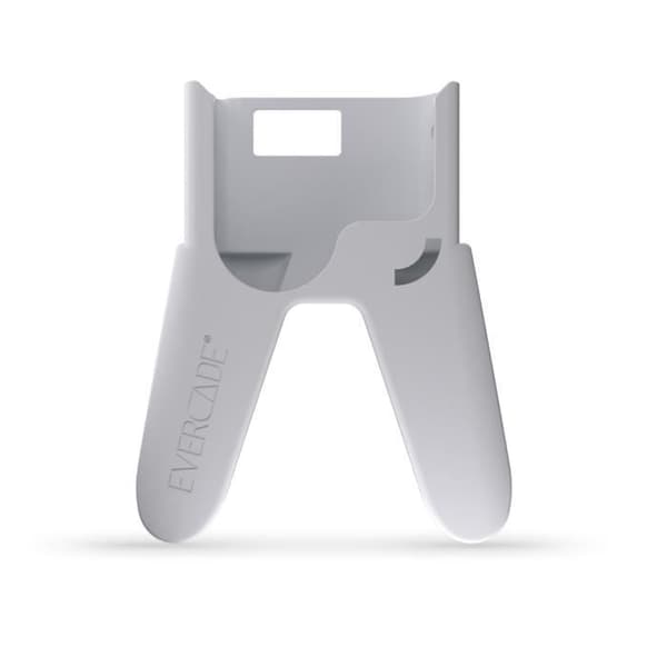 TATE handtag - BARA FÖR SPEL - Evercade Tate Grip - Vit - Optimal komfort - EXP/EXP-R kompatibel