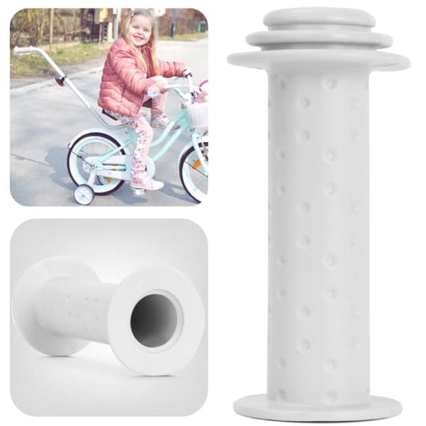 Handtag cykelgrepp till barnvagn vit