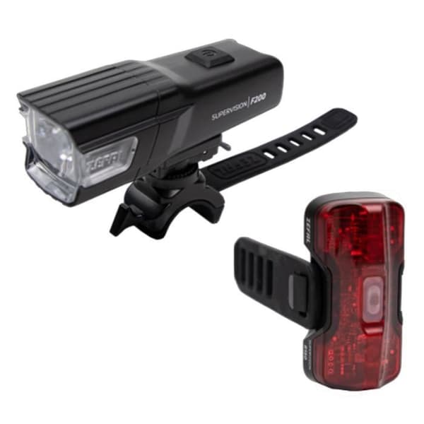 Zefal 121000 - KIT BELYSNING FRAM/BAK ZEFAL