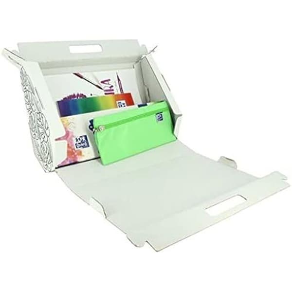 Målarsats - OXFORD - S8414630 - Flerfärgad - 24x33x12 cm - För Barn