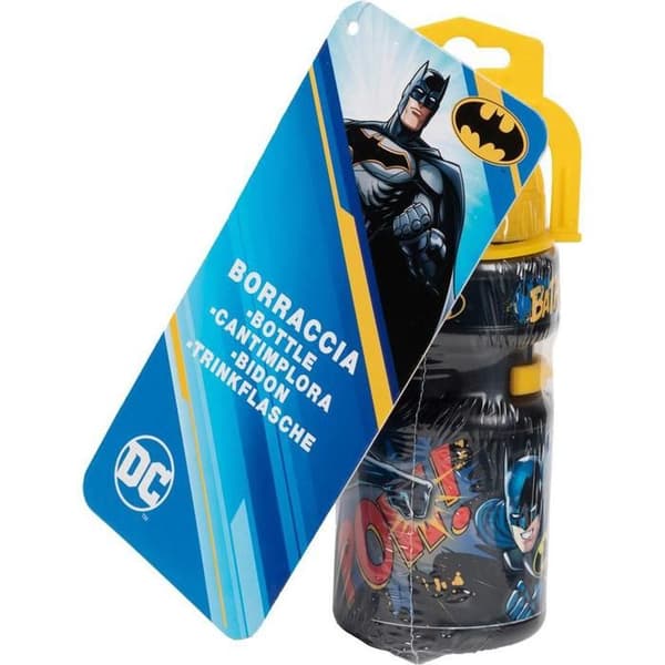 Cykelflaska - DC Comics - Batman - 350 ml - Gul - För barn