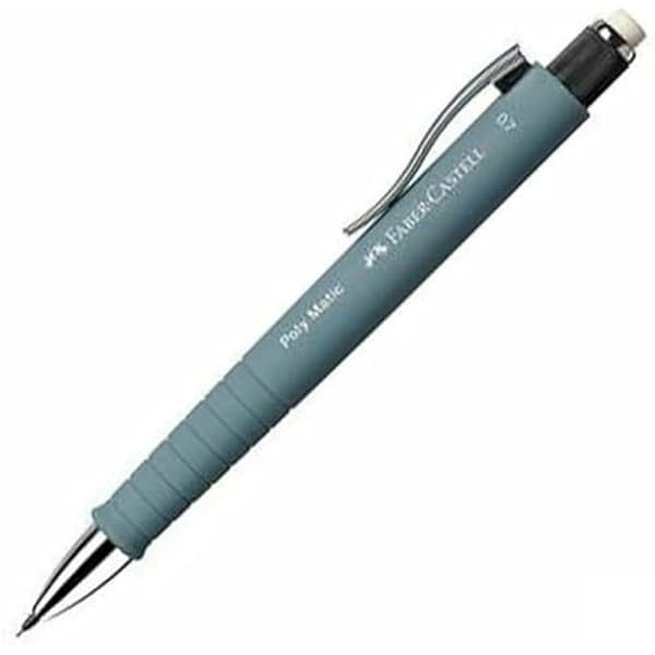 Mekanisk penna - FABER-CASTELL - Poly Matic - Set om 5 - Färg Grå - 0,7 mm