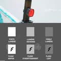 Miniatyrbild 3 av 4: INN Cykelbakljus USB Laddning Inbyggd 230mah litiumbatteri Rött ljus 14LED 50lm Cykelutrustning 4,5x2,6cm