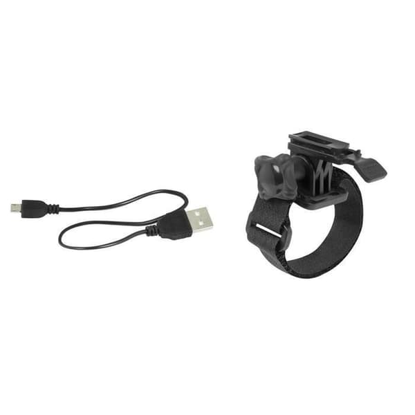 Framljus FORCE CASS 300lm USB svart vit