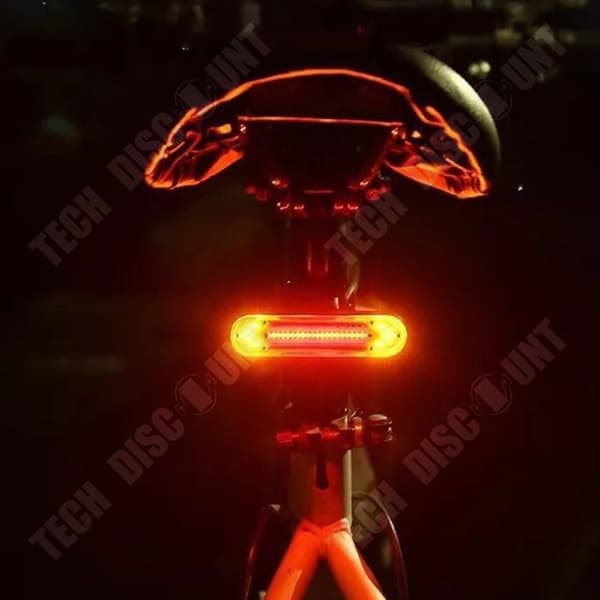 TD® Cykelblinkers USB Laddningsbar cykelbakljus LED Trådlös fjärrkontroll Blinkers Cykelutrustning