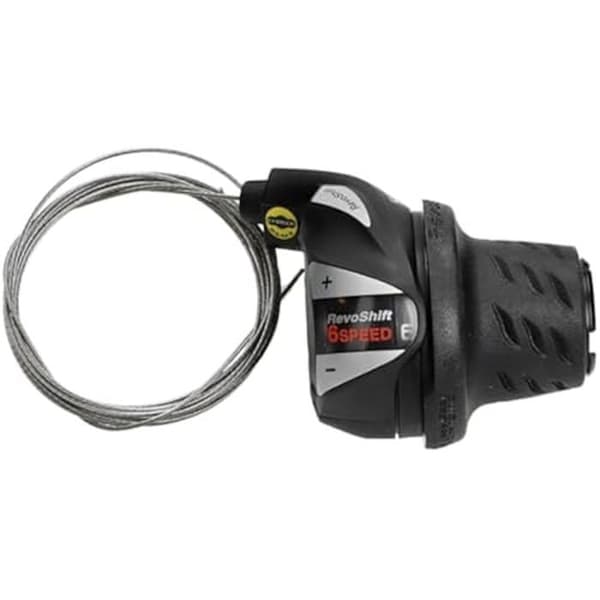 Cykelhänkel - SHIMANO - RS36 - 6V REVO S - Svart - Mixad - Fjärrkontroll