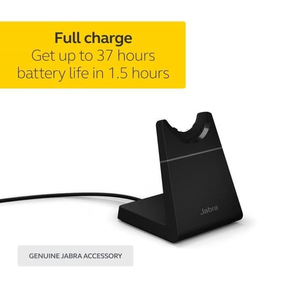 Laddningsstation - Jabra - Evolve2 65 - USB-A - Svart - Blandad