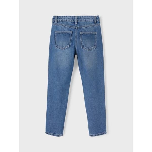 Flickjeans NAME IT Rosa Dnmatando - Blå - Hög midja - Förstörd effekt - 8 år