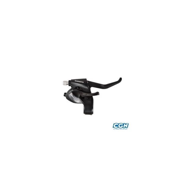 Spak / joystick mtb 6v. höger shimano stef41 v-broms svart 2 fingrar
