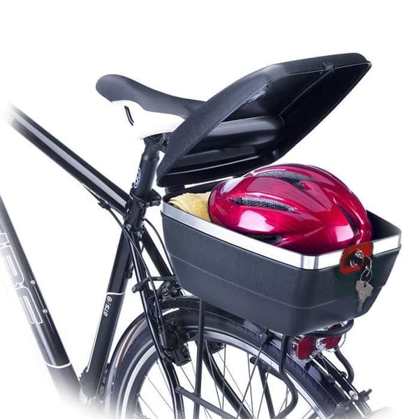 Gerda Tresor Unisex cykelskåp för vuxna, svart - 2139795