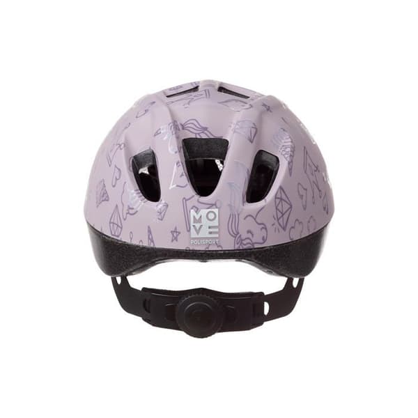 Cykeltillbehör - cykelprydnad Polisport Barnhjälm-Fantasy-(XS = 46/53) Unisex-Ungdomshjälm, Vit