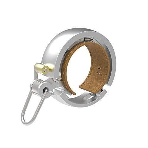 Dörrklocka - Knog - Oi Bell Luxe - Polskt silver - Storlek L - Aluminium