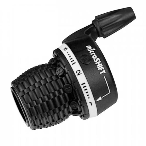 Manett Tournante - Microshift - MS25 - 3 Klinger - Kompatibel med Shimano - Svart