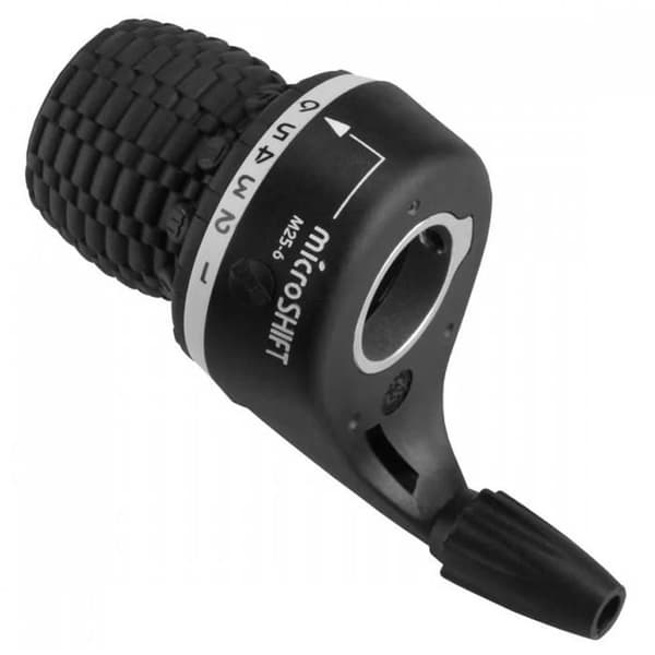 Växelspak VTT - Microshift - MS25 - 6 växlar - Shimano - Svart