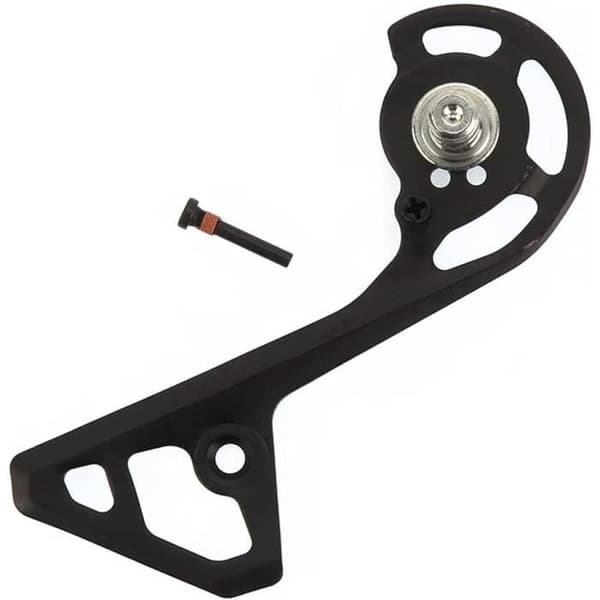 Ytterplatta och monteringsbult Shimano RD-R8000 - svart - TU