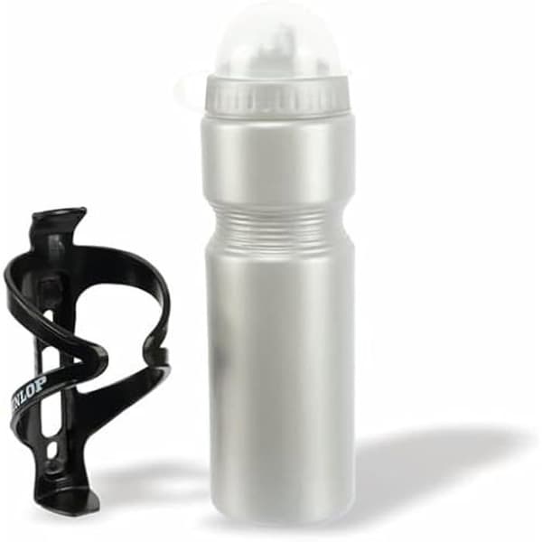 Cykelflaska - DUNLOP - 99524 - Flerfärgad - 750 ml - Hållare ingår