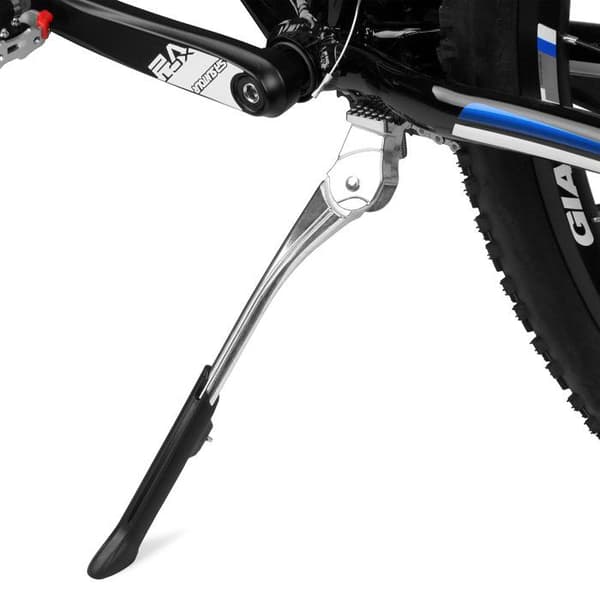 Bv - BV-KA76 - justerbar stötta med ett dolt fjärrlås för cykel 24-29 tum cykelstötta (Silver)