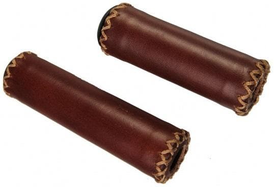 Handtag 9/12 cm brun per par