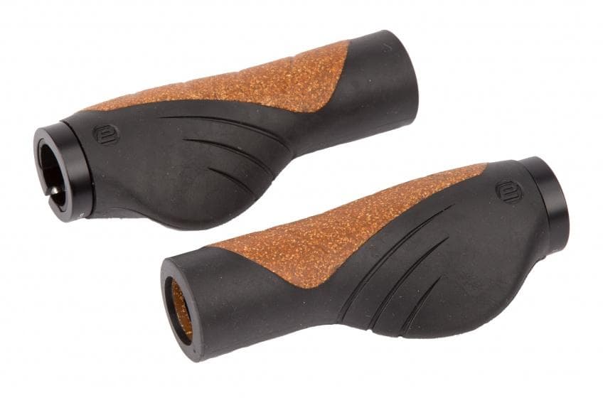 handtag Grip Aero 2 132 mm svart/brun