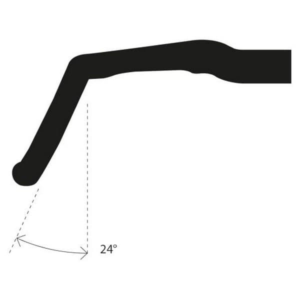 Deda Handlebars Gera Rhm 10 Mm Sort 31.7 mm / 440 mm