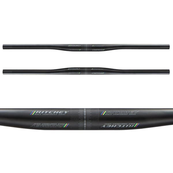 Ritchey Handlebars Wcs 2x 740 Mm 5º Sort 31.8 mm / 740 mm