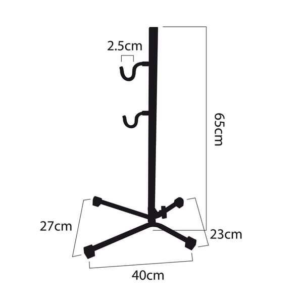 Maclean Bicycle Service Golvfäste Stål Justerbar höjd 20 kg MTB-cyklar Hjul upp till 27,5"