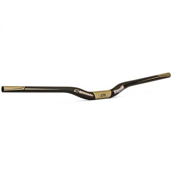 Renthal Kulstof V2 Fatbar 30 Mm Stig Op Handlebars Sort 31.8 mm / 800 mm