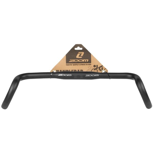 Zoom Handlebars Gravel Alloty 83 Mm Sort 31.8 mm / 440 mm