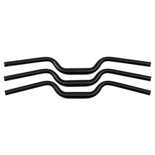 Ergotec Handtag M-bar 34 Mm 18º Grip 200 Mm Svart 31.8 mm / 700 mm