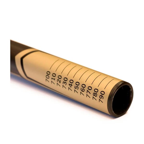 Renthal Kulstof V Fatbar 2 10 Mm Handlebars Sort 31.8 mm / 800 mm