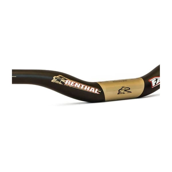 Renthal Kulstof V Fatbar 2 10 Mm Handlebars Sort 31.8 mm / 800 mm