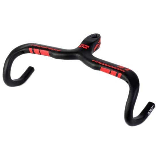 Progress Handtag Pg-232 Road Carbon Cockpit Svart 100 mm / 420 mm