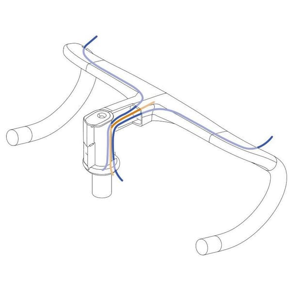Deda Kulstof Alanera Dcr 130 Mm Handlebars Sort 28.6 mm / 440 mm