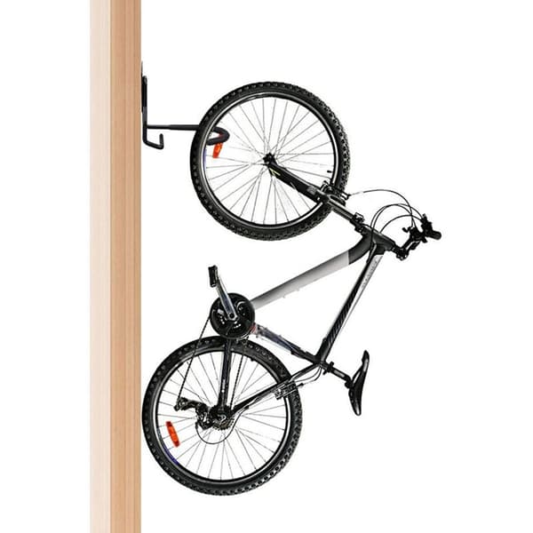 Maclean Cykelstativ Cykel Vægmonteringsholder Lodret Stål Opbevaringskrog 20 kg Garage