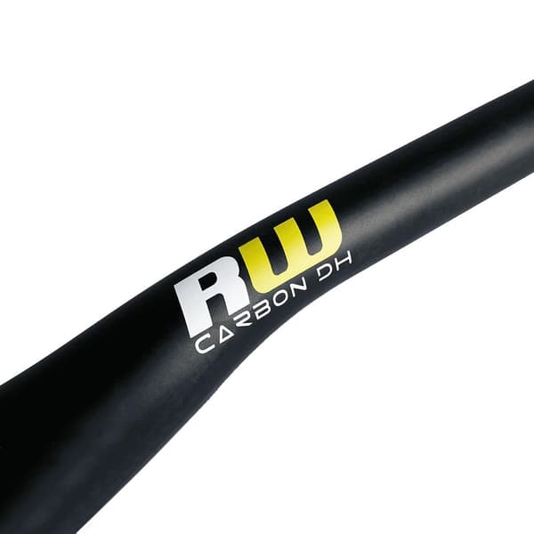 Burgtec Ride Wide Carbon Dh 30 Mm Ohjaustanko Musta 35 mm / 800 mm