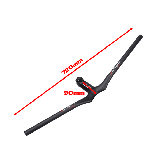 CARBON cykelstyr 700 x 90 (28,6 mm) meget let