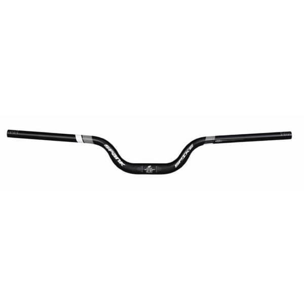 SPANK Spike 800 Vibrocore Rise MTB-styre - svart/vit - 75 mm