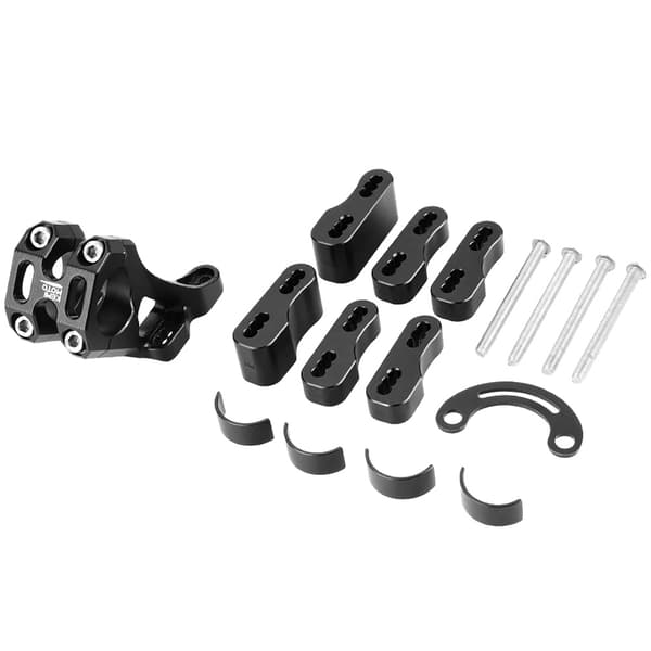 Styrlagerhöjare, 6061 Aluminium, Justerbar höjd 5-10 cm,Sätt