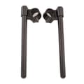 Miniatyrbillede 1 af 2: Motorcykelstyr, CNC Aluminium Konstruktion, Universal Passform, Riser Sort 35mm