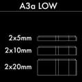 Miniatyrbild 3 av 3: Profile Design Headset Spacers Kit A3a Low Riser Silver 5/10/20 mm