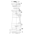 Miniatyrbillede 3 af 4: Tange Integrated Ahead Head Set Sort,Søvfarvet 1 1/8-1.5´´ / 41.8-52