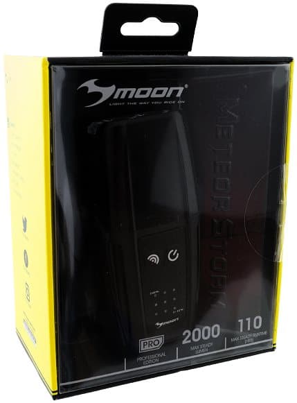 MOON METEOR STORM PRO cykellygte 2000 lm