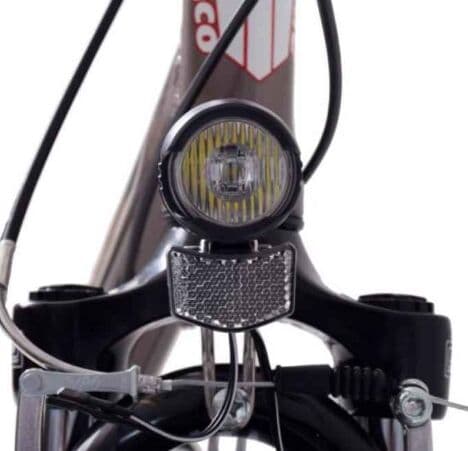 FRÄMRE CYKEL DYNAMO LAMPA LED +ODBL