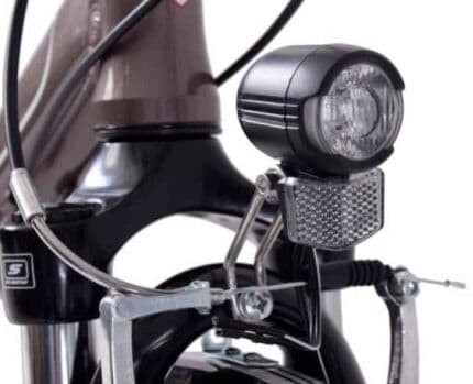 FRÄMRE CYKEL DYNAMO LAMPA LED +ODBL