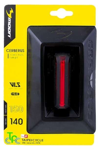 MOON CERBERUS 150LM USB 3-vägs cykellampa