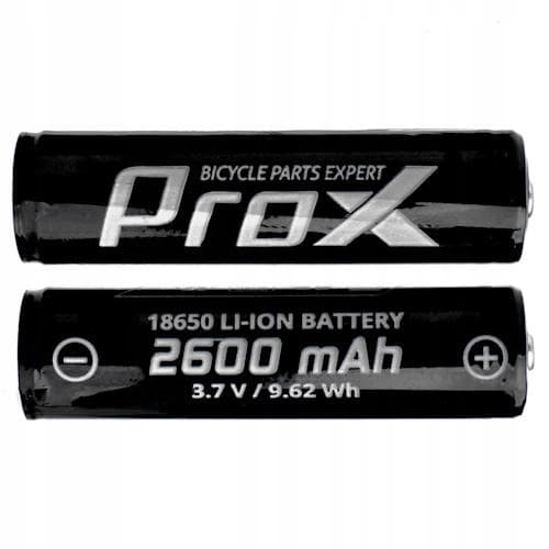 PROX 18650 Li-Ion-batteri för lampor 2600mAh